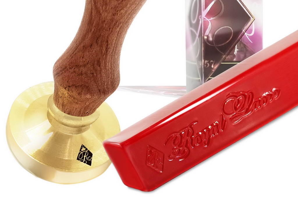 Bâtonnet de cire à cacheter ROUGE traditionnel